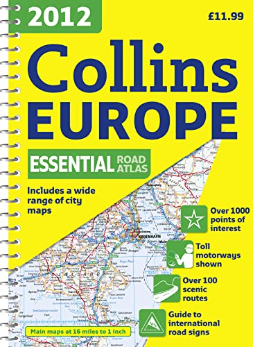 9780007438426: 2012 Collins Europe Essential Road Atlas [Idioma Ingls]