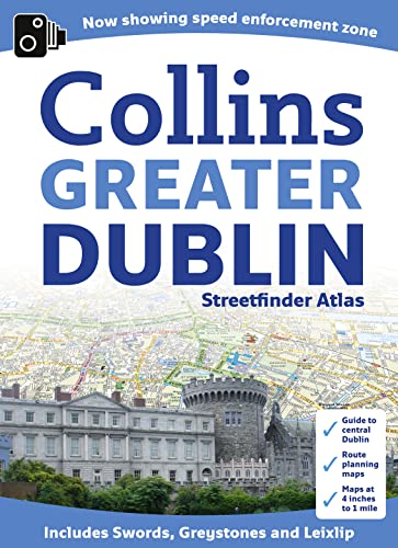 9780007443062: Collins Greater Dublin Streetfinder Atlas (Collins Travel Guides)