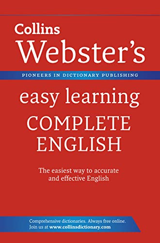 Stock image for Webster's Easy Learning Complete English for sale by Better World Books: West