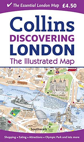 9780007452422: Discovering London Illustrated Map