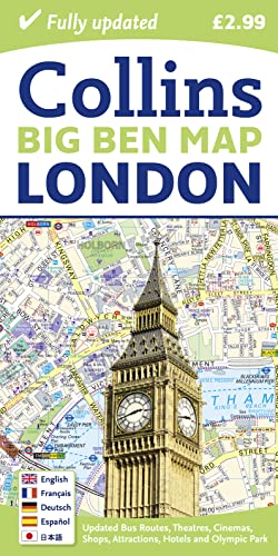 9780007452439: London Big Ben Map
