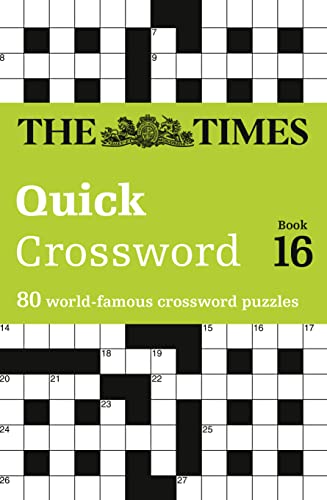 Stock image for The Times Quick Crossword Book 16 for sale by Blackwell's