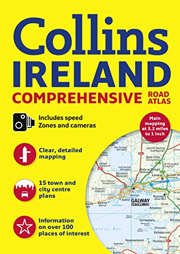 Beispielbild fr Ireland Comprehensive Road Atlas (Collins) zum Verkauf von WorldofBooks