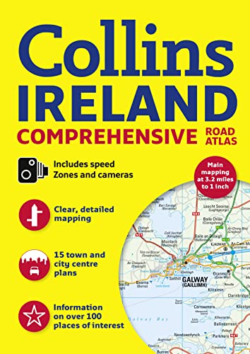 9780007455201: Ireland Comprehensive Road Atlas (Collins)