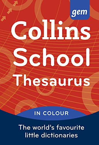 Stock image for Collins Gem School Thesaurus (Collins School) for sale by medimops