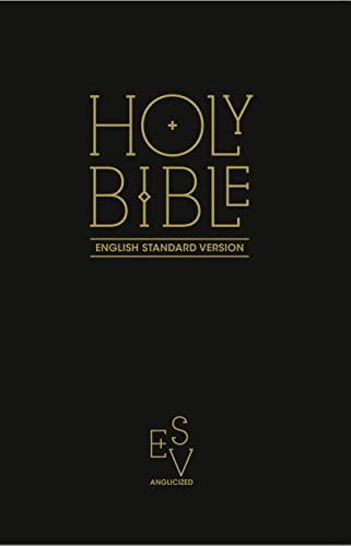 Imagen de archivo de Holy Bible: English Standard Version (ESV) Anglicised Black Gift and Award edition a la venta por WorldofBooks