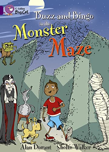 Stock image for Buzz and Bingo and the Monster Maze Workbook (Collins Big Cat) for sale by Iridium_Books