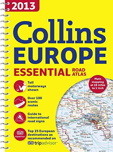 Stock image for 2013 Collins Essential Road Atlas Europe for sale by WorldofBooks