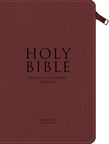 Stock image for Holy Bible: English Standard Version (ESV) Anglicised Chestnut Compact Gift edition with zip for sale by WorldofBooks