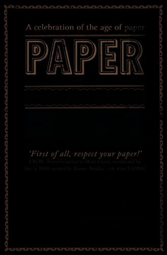 Imagen de archivo de Paper: An Elegy a la venta por WorldofBooks