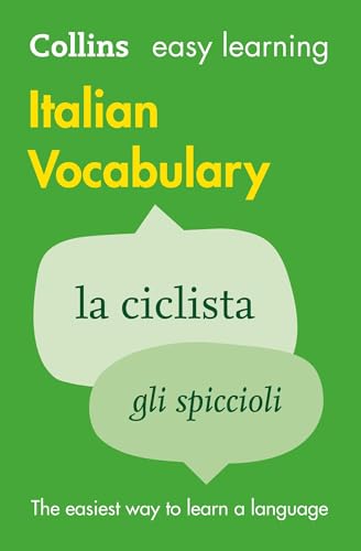 9780007483945: Easy Learning Italian Vocabulary (Collins Easy Learning Italian) (Italian and English Edition): Trusted support for learning