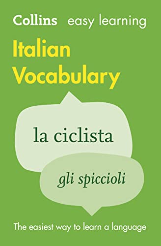 9780007483945: Easy Learning Italian Vocabulary (Collins Easy Learning Italian) (Italian and English Edition): Trusted support for learning