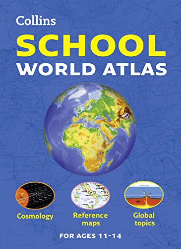 Beispielbild fr Collins School World Atlas: Collins School World Atlas [New Edition] zum Verkauf von WorldofBooks