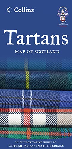 9780007485888: Collins Tartans Map of Scotland