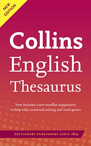 Stock image for Collins A format Thesaurus for sale by AwesomeBooks