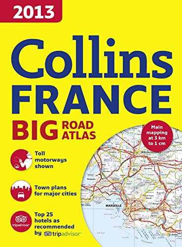 9780007487684: 2013 Collins Road Atlas France