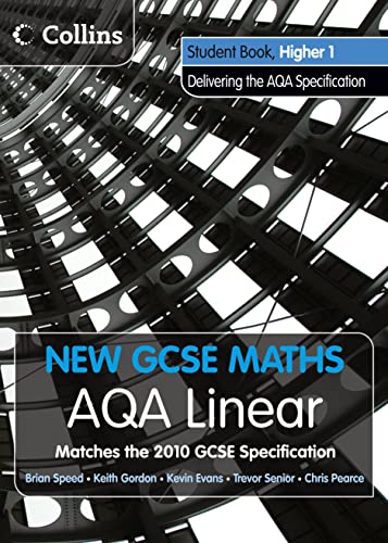 9780007489329: AQA Linear Higher 1 Student Book (New GCSE Maths)