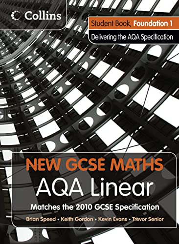 Imagen de archivo de New GCSE Maths    AQA Linear Foundation 1 Student Book a la venta por AwesomeBooks