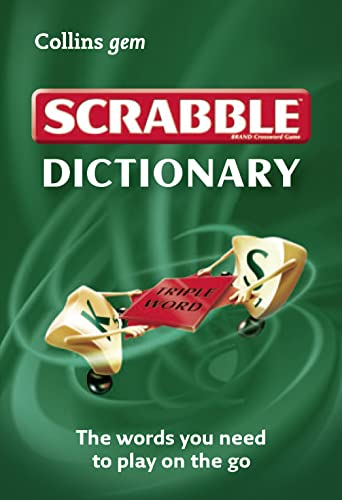 Stock image for Scrabble Dictionary (Collins Gem) for sale by WorldofBooks