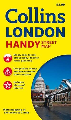 Beispielbild fr Collins Handy Street Map London (Collins Travel Guides) zum Verkauf von medimops