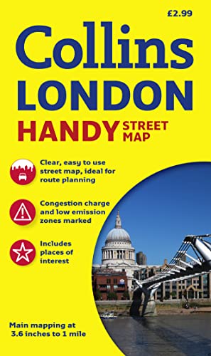 Stock image for Collins Handy Street Map London for sale by WorldofBooks