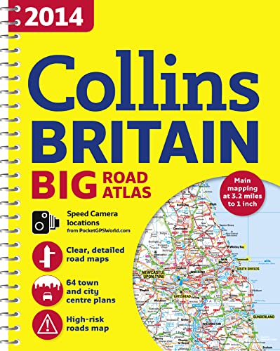 9780007497089: 2014 Collins Big Road Atlas Britain [Idioma Ingls] (Collins Britain Big Road Atlas (Spiral))