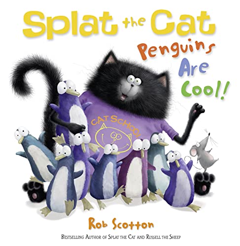 Imagen de archivo de Splat the Cat - Penguins are Cool! a la venta por AwesomeBooks