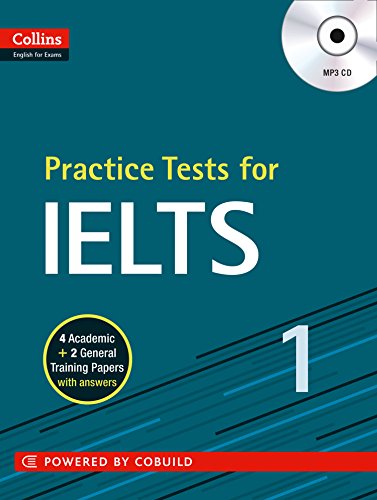 9780007499694: IELTS Practice Tests Volume 1: With Answers and Audio (Collins English for IELTS)