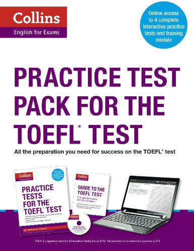 9780007499700: Practice Test Pack for the TOEFL Test (Collins English for the TOEFL Test)