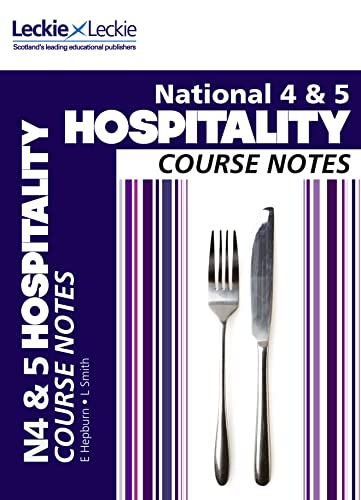 Beispielbild fr National 4/5 Hospitality Course Notes (Course Notes for SQA Exams) zum Verkauf von AwesomeBooks