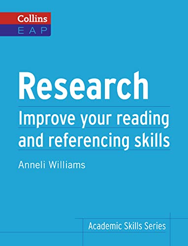 Stock image for Research: Improve Your Reading and Referencing Skills (Collins English for Academic Purposes) for sale by HPB-Emerald