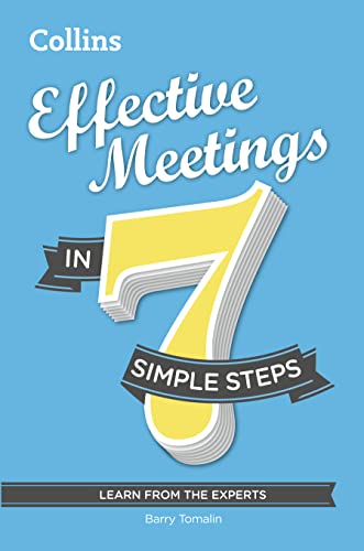 Beispielbild fr Effective Meetings in 7 Simple Steps zum Verkauf von Better World Books