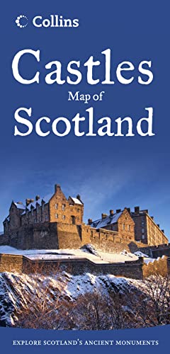 9780007508532: Castles Map of Scotland (Collins Pictorial Maps) [Lingua Inglese]