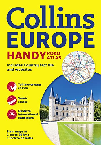 9780007513239: Handy Road Atlas of Europe