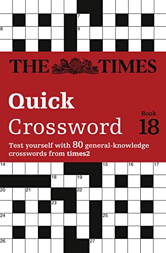 Stock image for The Times 2 Crossword Book 18 for sale by Monster Bookshop