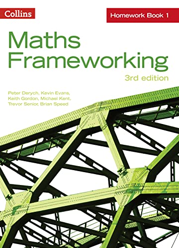 Imagen de archivo de KS3 Maths Homework Book 1 (Maths Frameworking) a la venta por WorldofBooks