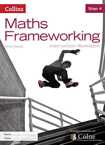 Stock image for KS3 Maths Intervention Step 4 Workbook (Maths Frameworking) for sale by WorldofBooks