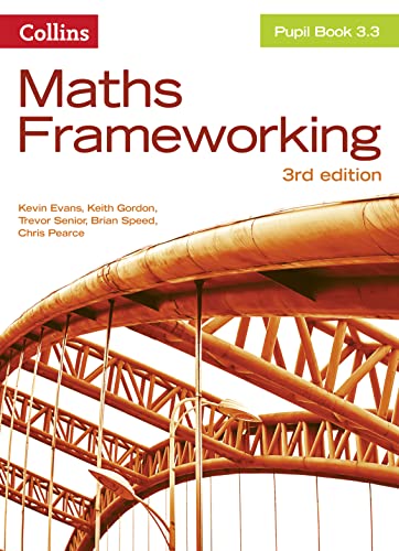 Beispielbild fr KS3 Maths Pupil Book 3.3 (Maths Frameworking) zum Verkauf von WorldofBooks