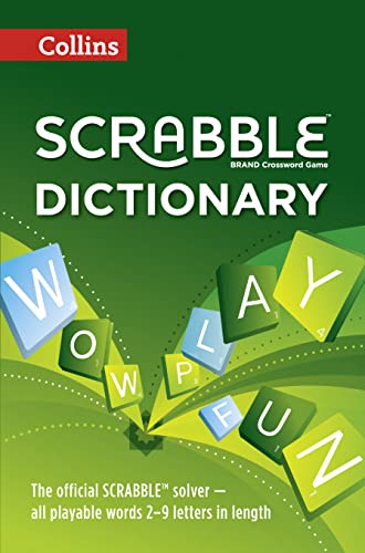 Stock image for Collins Scrabble Dictionary. The Official Scrabble Solver - All Playable Words 2 - 9 Letters in Length for sale by The London Bookworm