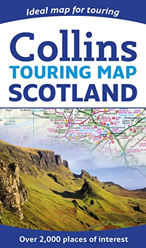 9780007545414: Scotland Touring Map [Idioma Ingls]