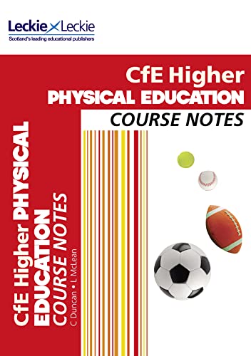 Beispielbild fr Higher Physical Education Course Notes: Course Notes for SQA Exams zum Verkauf von WorldofBooks