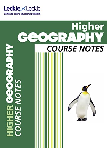 Beispielbild fr Higher Geography Course Notes: For Curriculum for Excellence SQA Exams (Student Book for SQA Exams) zum Verkauf von WorldofBooks