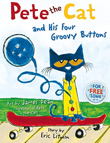 9780007553679: Pete the Cat and his Four Groovy Buttons