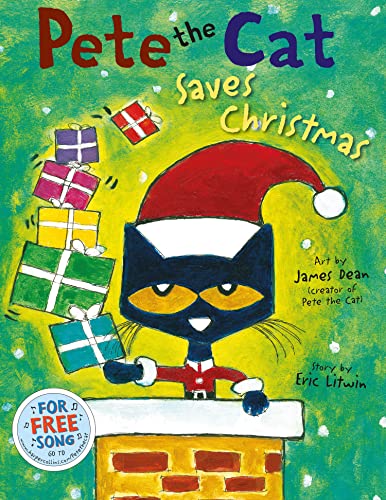 Stock image for Pete the Cat Saves Christmas for sale by ThriftBooks-Reno