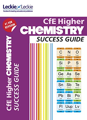 Beispielbild fr Success Guide for SQA Exam Revision " Higher Chemistry Revision Guide: Success Guide for CfE SQA Exams zum Verkauf von WorldofBooks