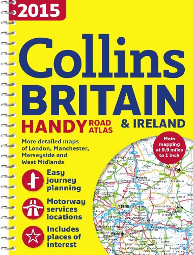 Stock image for 2015 Collins Handy Road Atlas Britain (Collins Handy Road Atlas Britain and Ireland) for sale by Greener Books