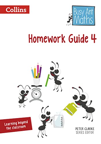 Stock image for Busy Ant Maths. Homework Guide 4 for sale by Blackwell's