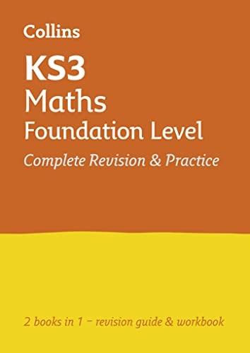 Beispielbild fr KS3 Maths Foundation Level All-in-One Complete Revision and Practice: Prepare for Secondary School (Collins KS3 Revision) zum Verkauf von WorldofBooks