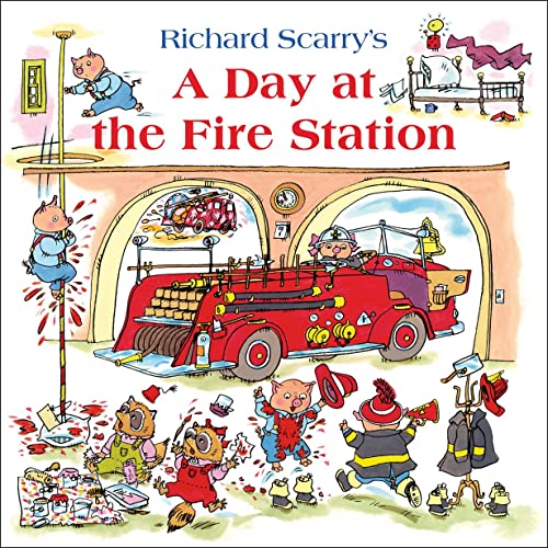 Imagen de archivo de Richard Scarry's a Day at the Fire Station a la venta por Blackwell's