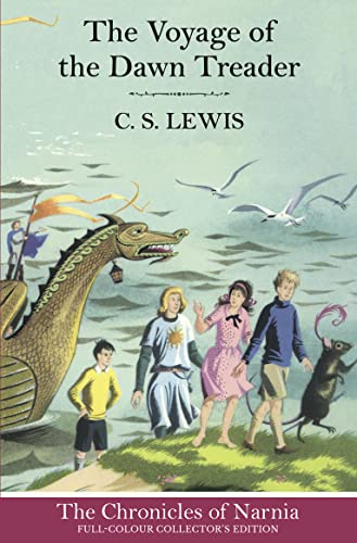 Stock image for The Voyage of the Dawn Treader (Hardback): Return to Narnia in the classic illustrated book for children of all ages: Book 5 (The Chronicles of Narnia) for sale by WorldofBooks